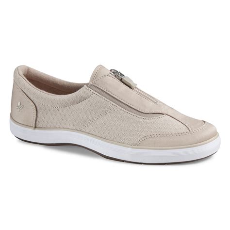 women's shoes with zipper closure.